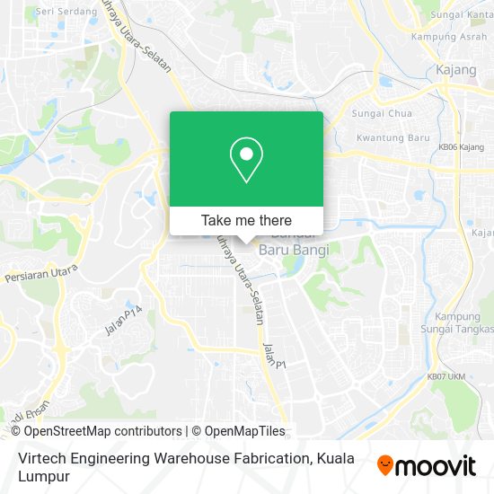 Virtech Engineering Warehouse Fabrication map