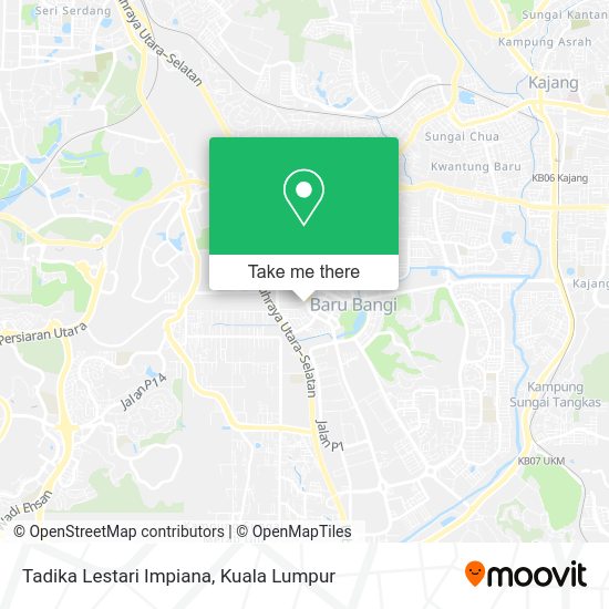Tadika Lestari Impiana map