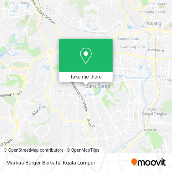 Peta Markas Burger Bersatu