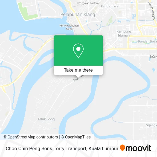 Choo Chin Peng Sons Lorry Transport map