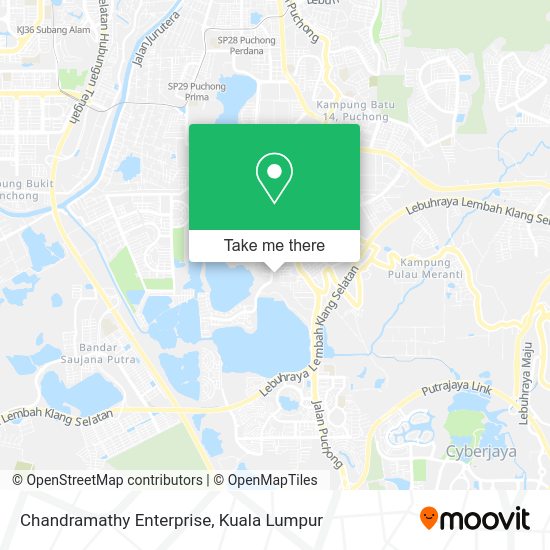 Chandramathy Enterprise map