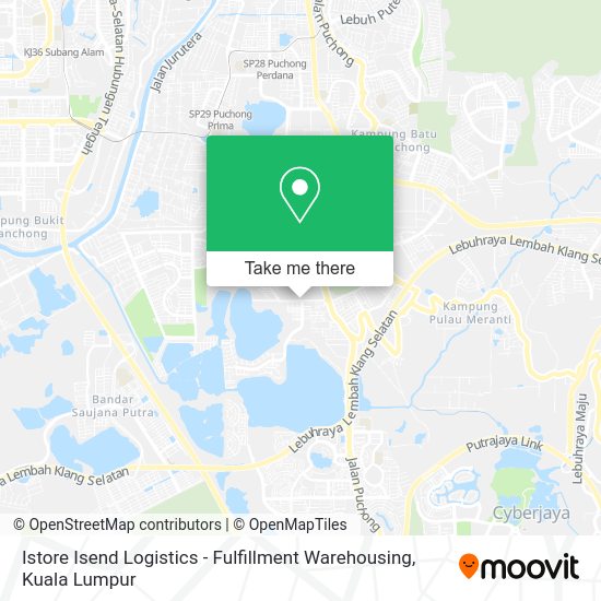 Peta Istore Isend Logistics - Fulfillment Warehousing