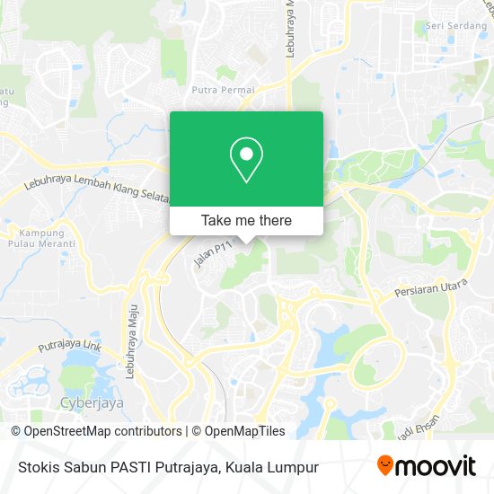 Peta Stokis Sabun PASTI Putrajaya