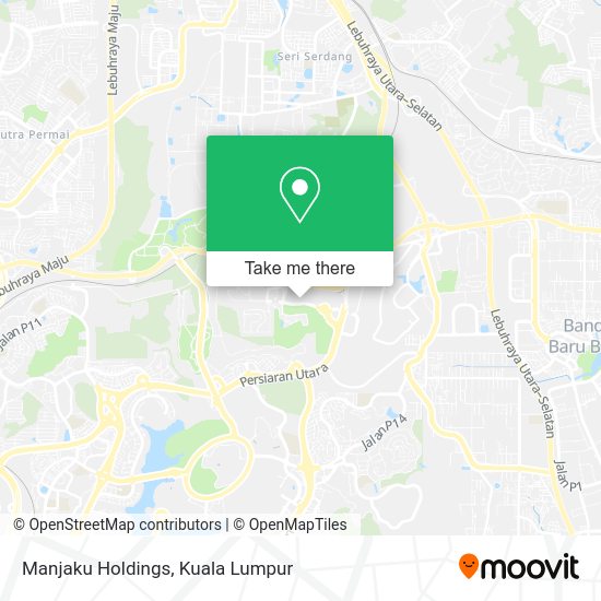 Manjaku Holdings map