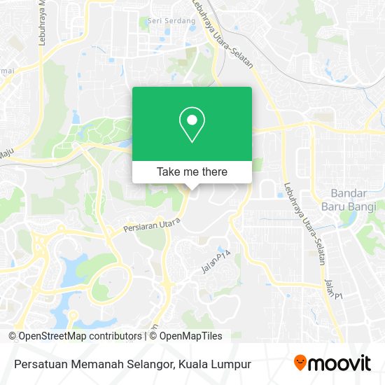 Peta Persatuan Memanah Selangor