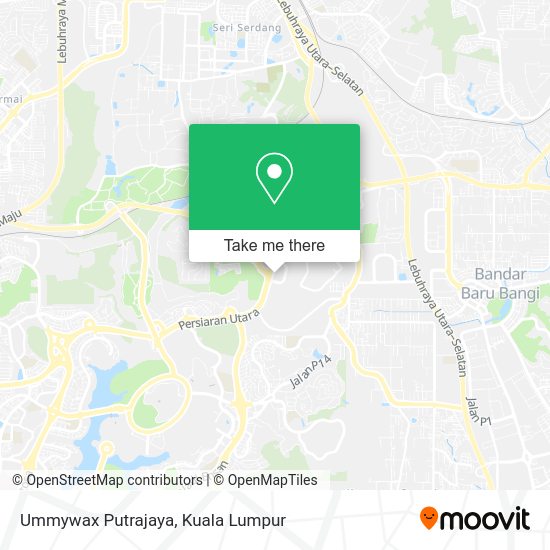 Ummywax Putrajaya map