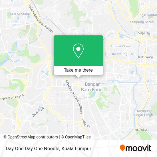 Day One Day One Noodle map