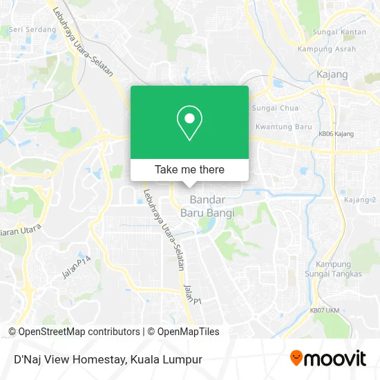 D'Naj View Homestay map