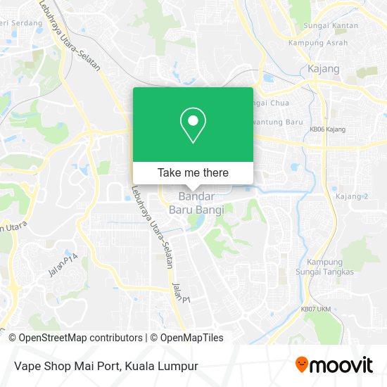 Peta Vape Shop Mai Port