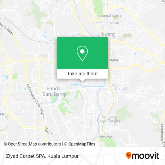 Ziyad Carpet SPA map