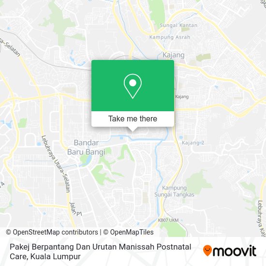 Peta Pakej Berpantang Dan Urutan Manissah Postnatal Care