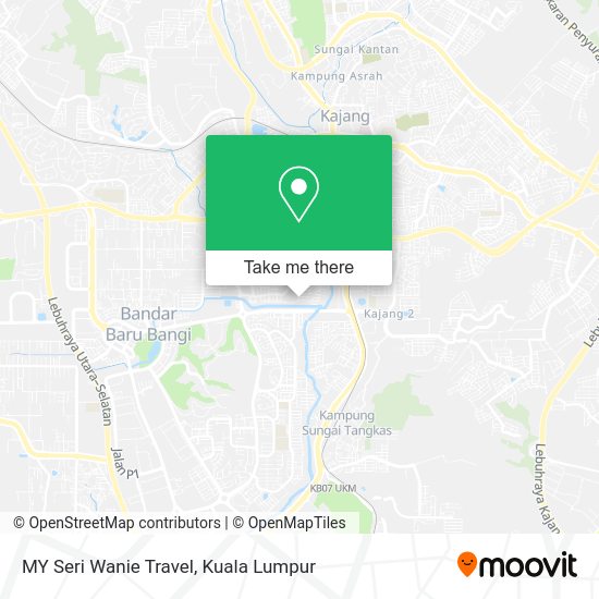 MY Seri Wanie Travel map