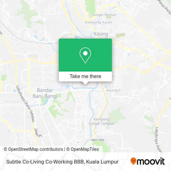 Subtle Co-Living Co-Working BBB map