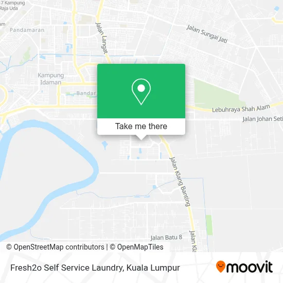 Fresh2o Self Service Laundry map