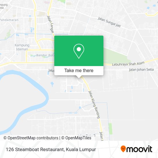 126 Steamboat Restaurant map
