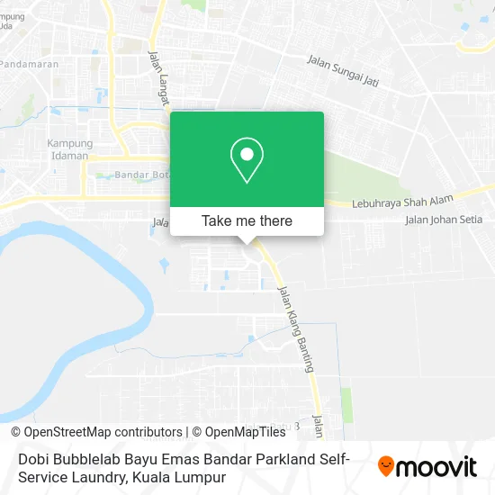 Dobi Bubblelab Bayu Emas Bandar Parkland Self-Service Laundry map
