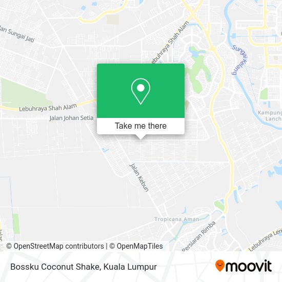 Bossku Coconut Shake map