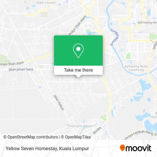 Yellow Seven Homestay map