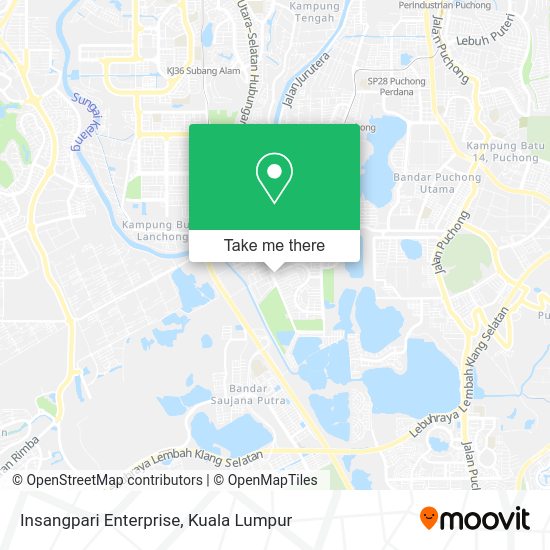 Insangpari Enterprise map