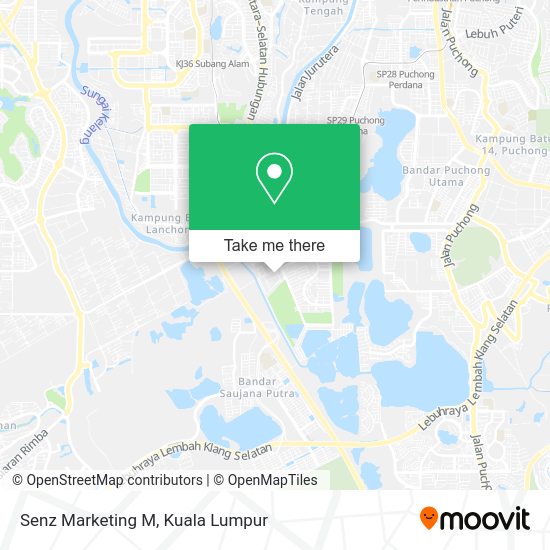 Senz Marketing M map