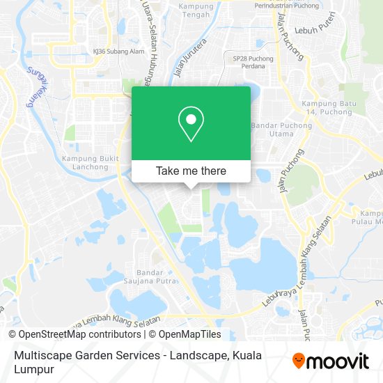 Multiscape Garden Services - Landscape map