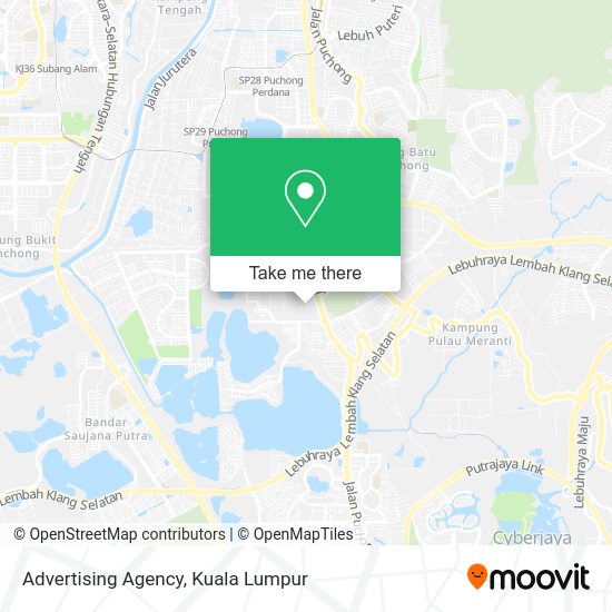 Advertising Agency map