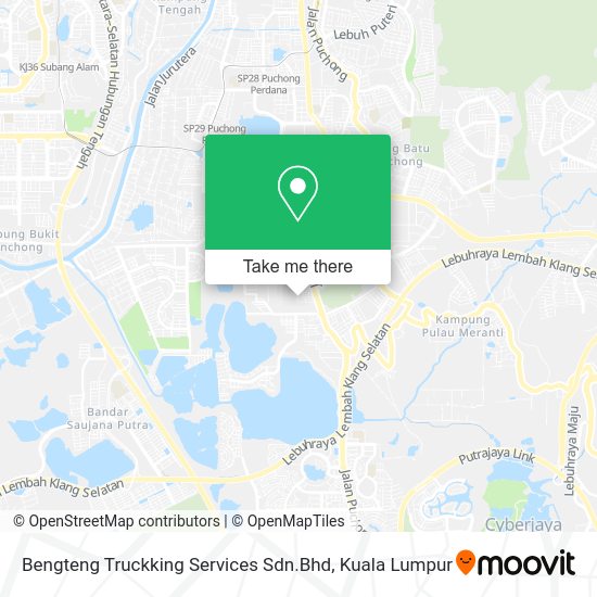 Bengteng Truckking Services Sdn.Bhd map