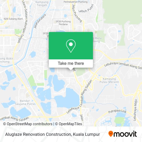 Aluglaze Renovation Construction map