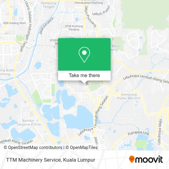 TTM Machinery Service map