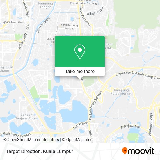 Peta Target Direction