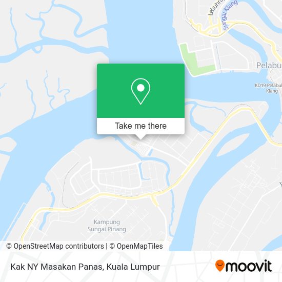 Kak NY Masakan Panas map