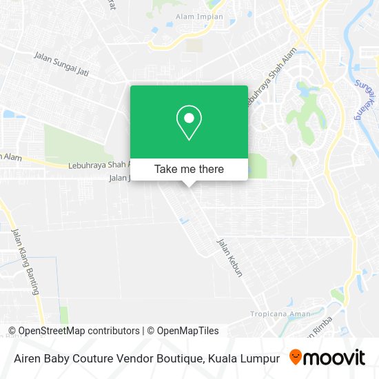Airen Baby Couture Vendor Boutique map