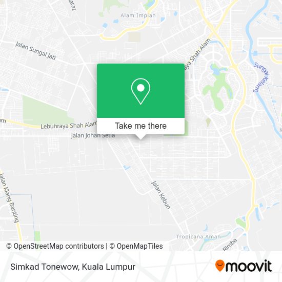 Peta Simkad Tonewow