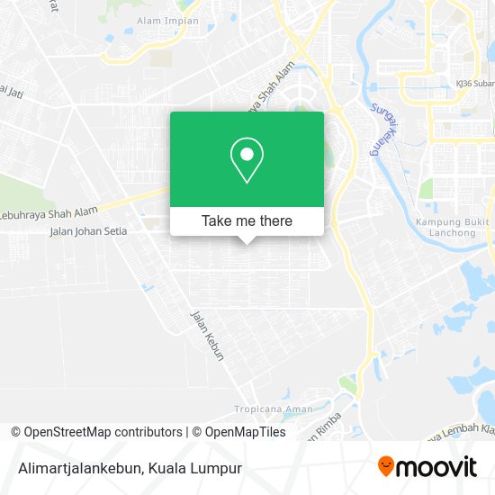 Peta Alimartjalankebun