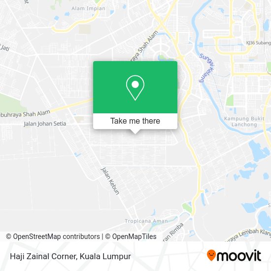 Haji Zainal Corner map