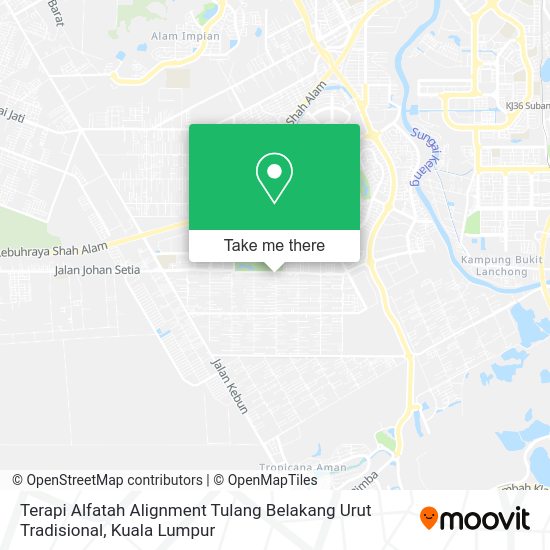 Peta Terapi Alfatah Alignment Tulang Belakang Urut Tradisional