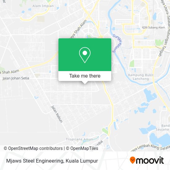 Mjaws Steel Engineering map