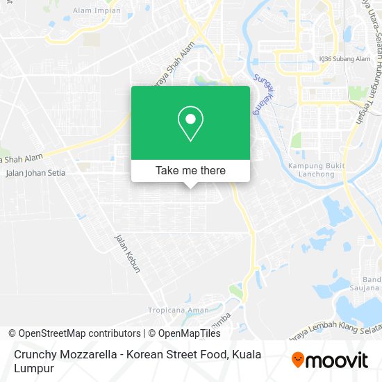Crunchy Mozzarella - Korean Street Food map