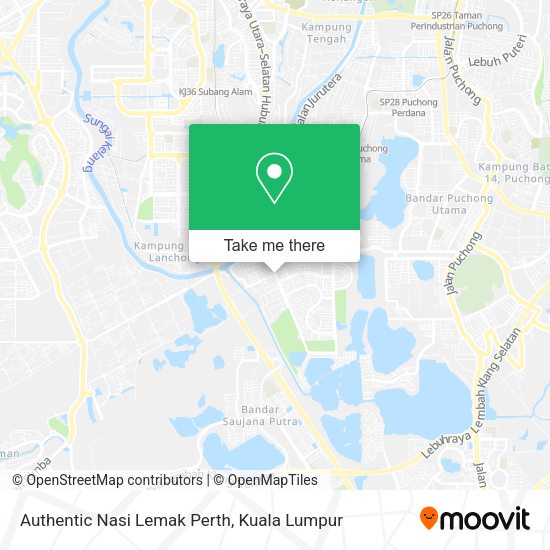 Peta Authentic Nasi Lemak Perth