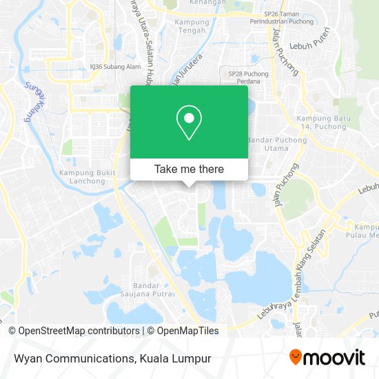 Wyan Communications map