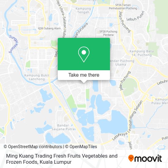 Peta Ming Kuang Trading Fresh Fruits Vegetables and Frozen Foods