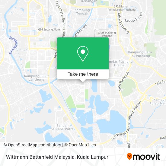 Wittmann Battenfeld Malaysia map