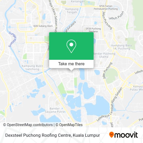 Dexsteel Puchong Roofing Centre map