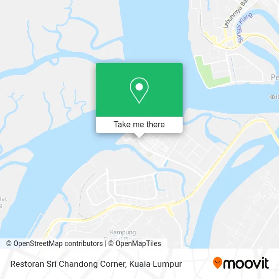 Restoran Sri Chandong Corner map