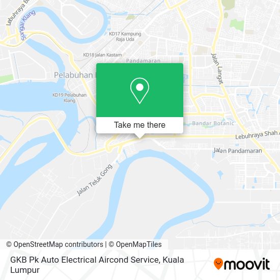 Peta GKB Pk Auto Electrical Aircond Service