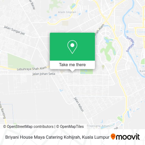 Briyani House Maya Catering Kohijrah map