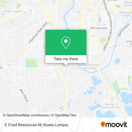 E Fluid Resources M map