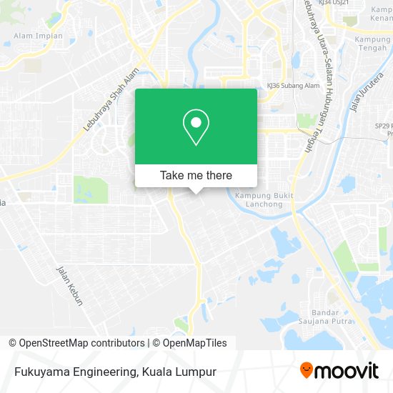 Fukuyama Engineering map