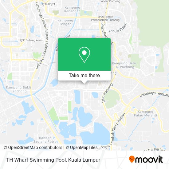 TH Wharf Swimming Pool map