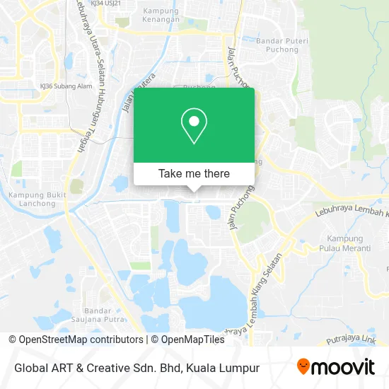 Global ART & Creative Sdn. Bhd map